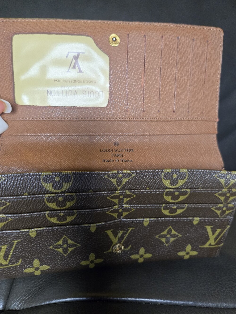 Monogram Continental Wallet Brown & Gold - Picture 5 of 6